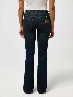 Wrangler Low Rise Bold Boot Jean Pioneer Town Size 34 x32
