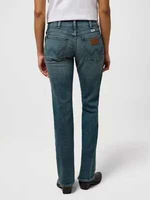 Wrangler Low Rise Bold Boot Jean Summit Shade Size 34 x32