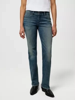 Wrangler Low Rise Bold Boot Jean Summit Shade Size 34 x32