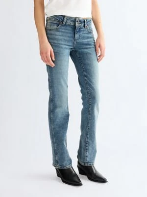 Wrangler Low Rise Bold Boot Jean Summit Shade Size 34 x32