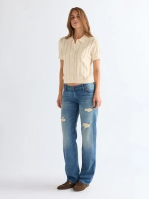 Wrangler Low Rise Straight Cowboy Jean Mustang Meadow Size 34 x32