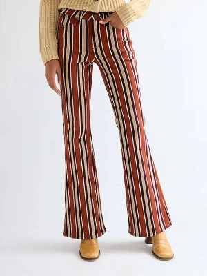 Wrangler Montana Flare Trousers Desert Disco Size 33 x34