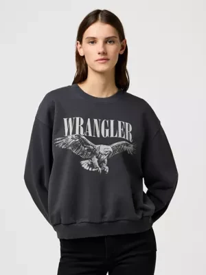 Zdjęcie produktu Wrangler Oversized Sweat Faded Black Size