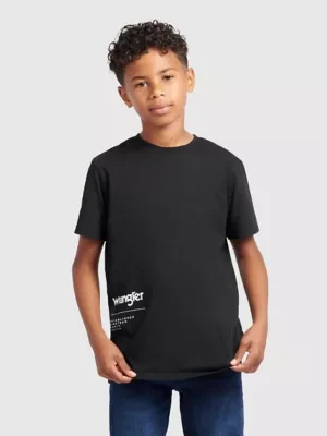 Wrangler Photographic Tee Black Size 9/10