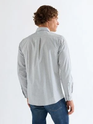 Wrangler Regular 1 Pocket Shirt Dusty Blue Size