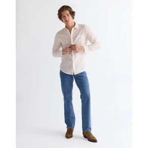 Wrangler Regular 1 Pocket Shirt White Size