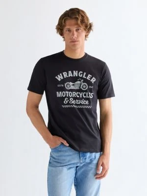 Wrangler Regular Americana Tee Black Size