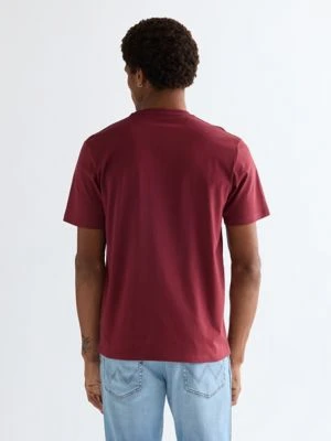 Wrangler Regular Americana Tee Ruby Wine Size