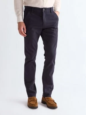 Wrangler Regular Chino Trousers Dark Navy Size 40 x34