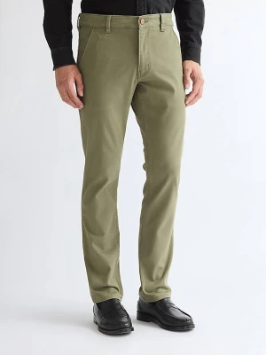 Wrangler Regular Chino Trousers Dusty Olive Size 42 x32