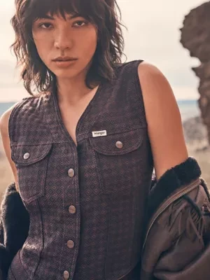 Zdjęcie produktu Wrangler Regular Vest Mahogany Size