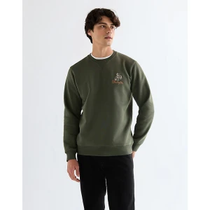 Wrangler Regular Embroidery Crew Deep Depths Size