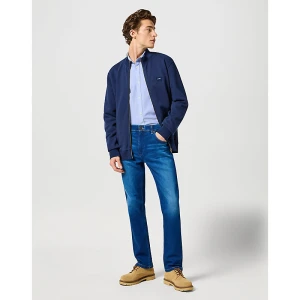 Wrangler Regular Funnel Neck Zip Navy Size