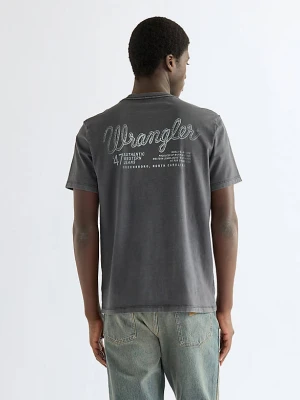 Wrangler Regular Graphic Tee Black Beauty