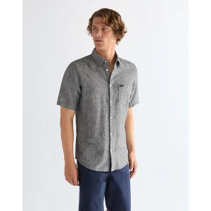 Wrangler Regular Lightweight One Pocket Shirt Dark Navy Size