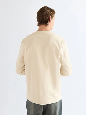 Wrangler Regular Long Sleeve Tee Almond Milk