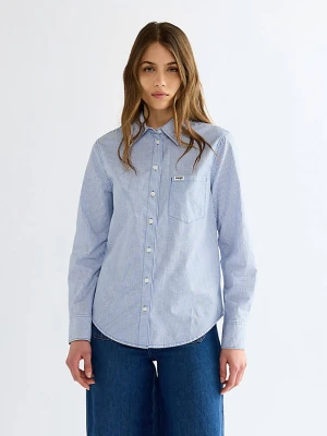 Wrangler Regular One Pocket Shirt Blue