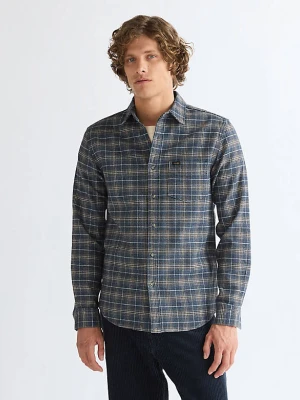 Wrangler Regular One Pocket Shirt Dark Navy