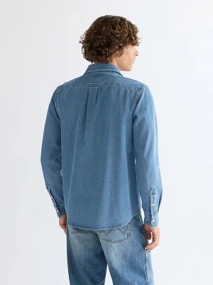 Wrangler Regular One Pocket Shirt Light Wash
