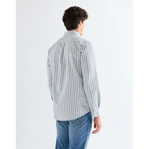 Wrangler Regular Oxford Shirt Blue Multi Size