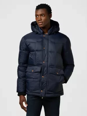 Zdjęcie produktu Wrangler Regular Parka Jacket Black Size