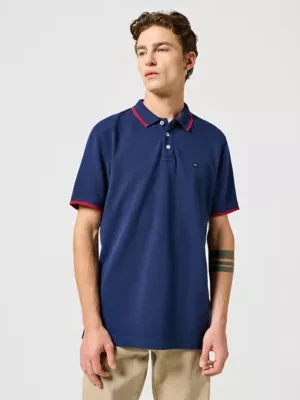 Wrangler Regular Polo Shirt Navy Size