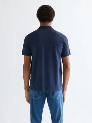 Wrangler Regular Polo Shirt Navy Size