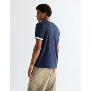 Wrangler Regular Ringer Tee Navy Size