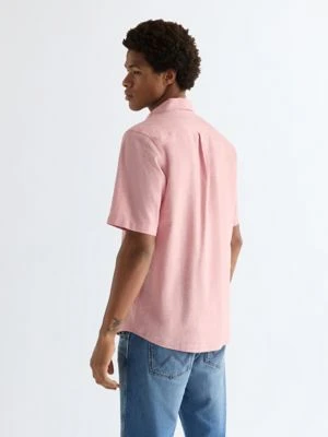 Wrangler Regular Lightweight One Pocket Shirt Dusty Rose Size