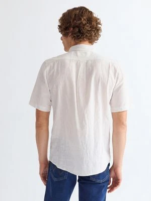 Wrangler Regular Short Sleeve One Pocket Shirt White Size