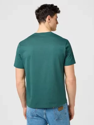 Wrangler Regular Sign Off Tee Bistro Green Size