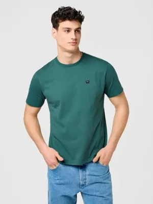 Wrangler Regular Sign Off Tee Bistro Green Size