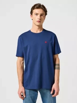 Wrangler Regular Sign Off Tee Navy Size