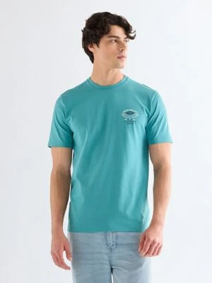 Wrangler Regular Small Americana Tee Brittany Blue Size