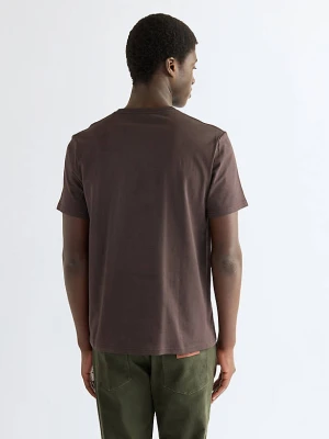 Wrangler Regular Small Americana Tee Chocolate Torte