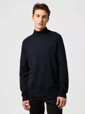 Wrangler Regular Turtleneck Black Size