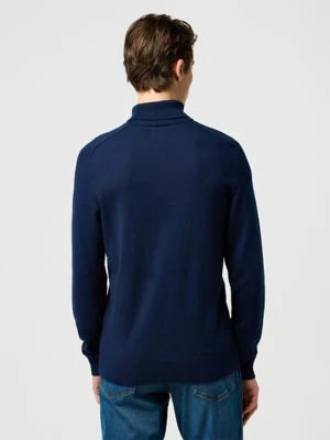 Wrangler Regular Turtleneck Navy Size