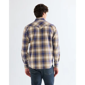 Wrangler Regular Western Indigo Shirt Mood Indigo Size