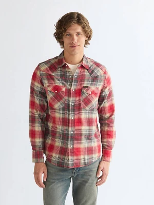 Wrangler Regular Western Shirt Chili Pepper