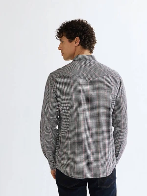 Wrangler Regular Western Shirt Red Indigo