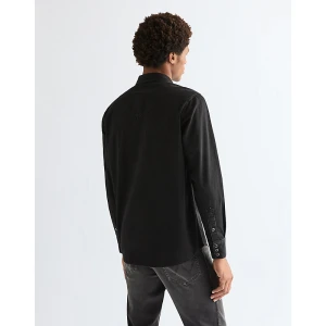 Wrangler Regular Western Shirt Rinse Black Size