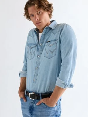 Wrangler Regular Western Shirt Riverbank Size