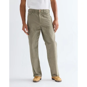 Wrangler Relaxed Carpenter Double Knee Trousers Dusty Olive Size 36 x32