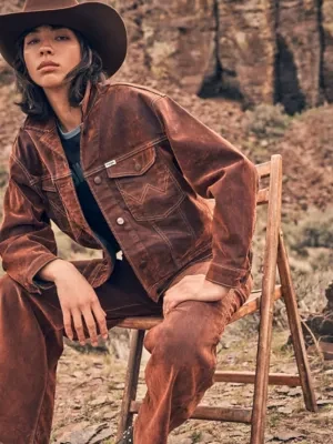 Zdjęcie produktu Wrangler Relaxed Cowboy Jacket Cinnamon Chill Size