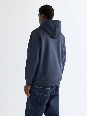 Wrangler Relaxed Embroidery Hoodie Dark Sapphire