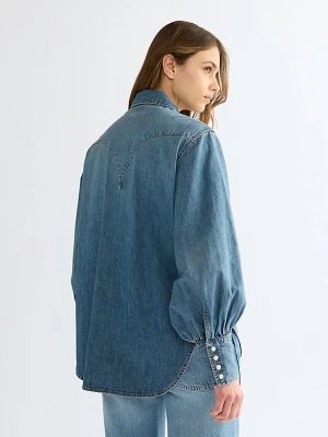 Wrangler Relaxed Exaggerated Western Shirt Worn Legacy