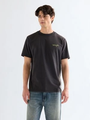 Wrangler Relaxed Graphic Tee Black Size