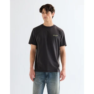 Wrangler Relaxed Graphic Tee Black Size