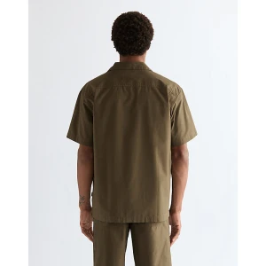 Wrangler Relaxed Lightweight Short Sleeve Utility Shirt Wren Size