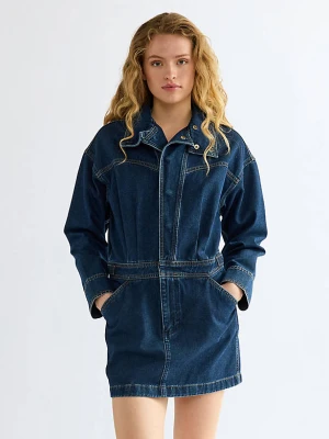 Wrangler Relaxed Moto Dress Rawhide Blue